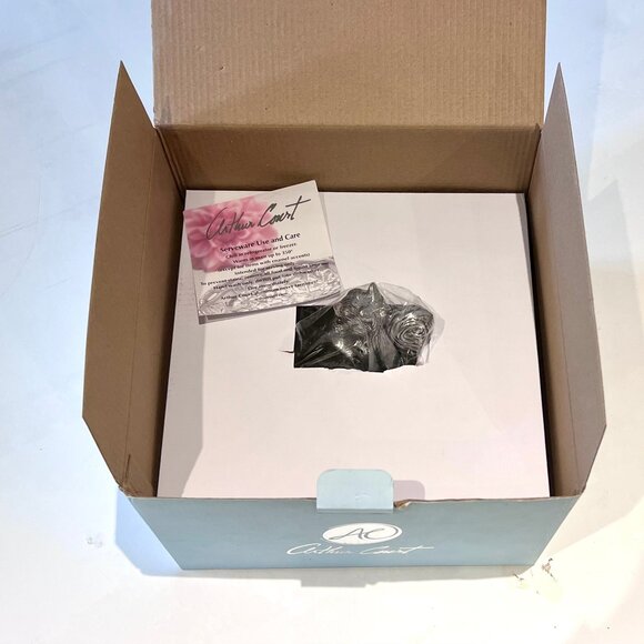 Arthur Court Squirrel 3 Bowl Nut/Snacks/Candy -Aluminum Hand Polished - NIB - Picture 9 of 9